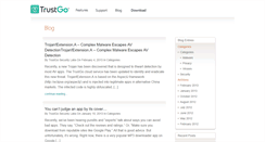 Desktop Screenshot of blog.trustgo.com